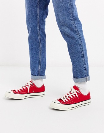 Converse Chuck 70 Ox Crvene - Muške Tenisice | 57213DVCK